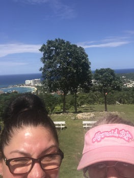 THIS PICTURE WAS TAKEN WITH MY DAUGHTER IN jAMACIA AT A PIT STOP COMING FRO