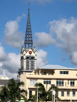 A church in Martinique
