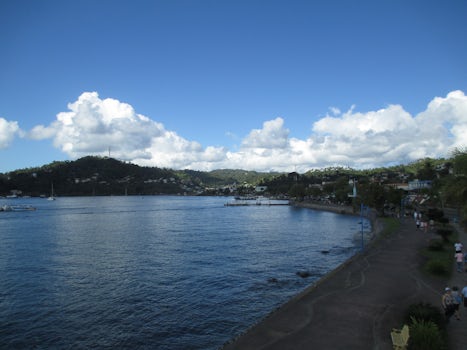 The port in Samana.  Beautiful views and quite natural.