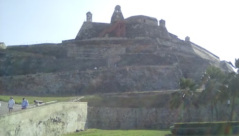 Castillo in Cartagena