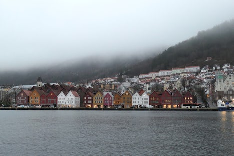 Bergen , Bryggen Wharf