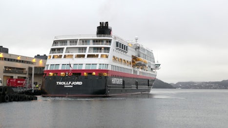 MS Trollfjord in Bergen