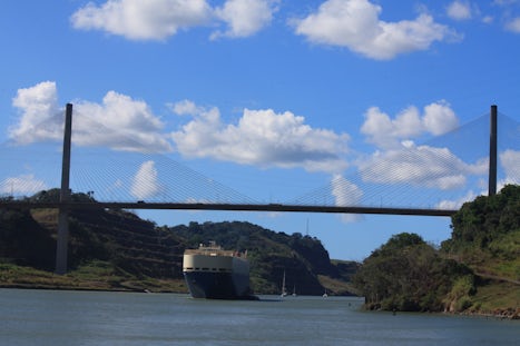 Bridge over the Panama Canal