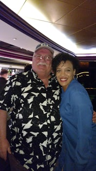 Cruise director and hubby