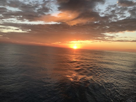  Caribbean sunset.