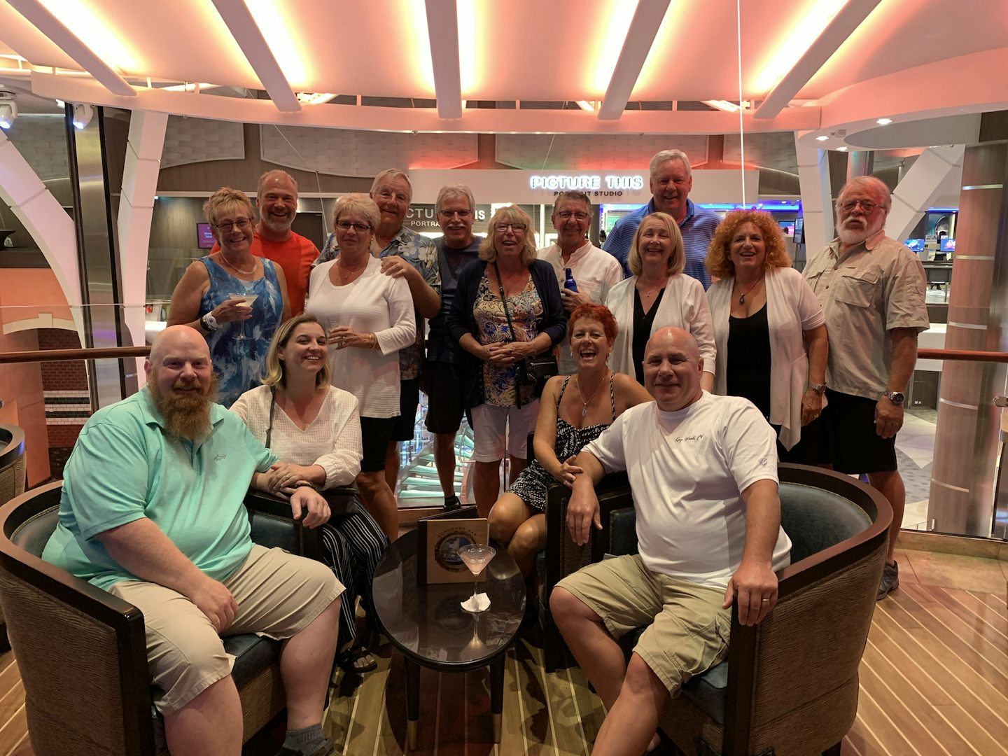Our group at the Schooner Bar