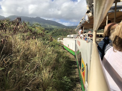 Caribbean Rail Line Tour on St. Kitts