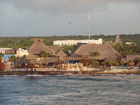Costa Maya dock area