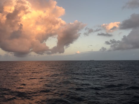 Sunrise near Key West