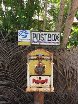 The post box on Conflict Islands but not sure if it is actually used.