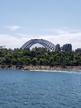 Harbour Bridge. Picture taken from sail into Harbour.  