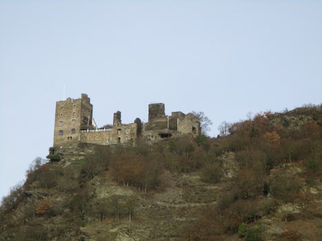 Lots of castles along Rhine