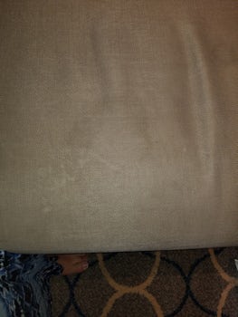 Stains on sofa