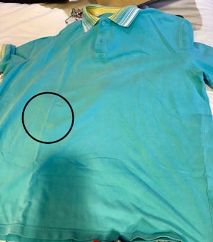 Laundry Service - Shirt came back with stains, took 2 attempts to clean pro