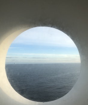 View from the porthole