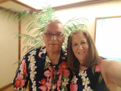 Heading out for the Luau.