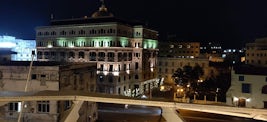 Our view from the cabin of Havana. (Night)