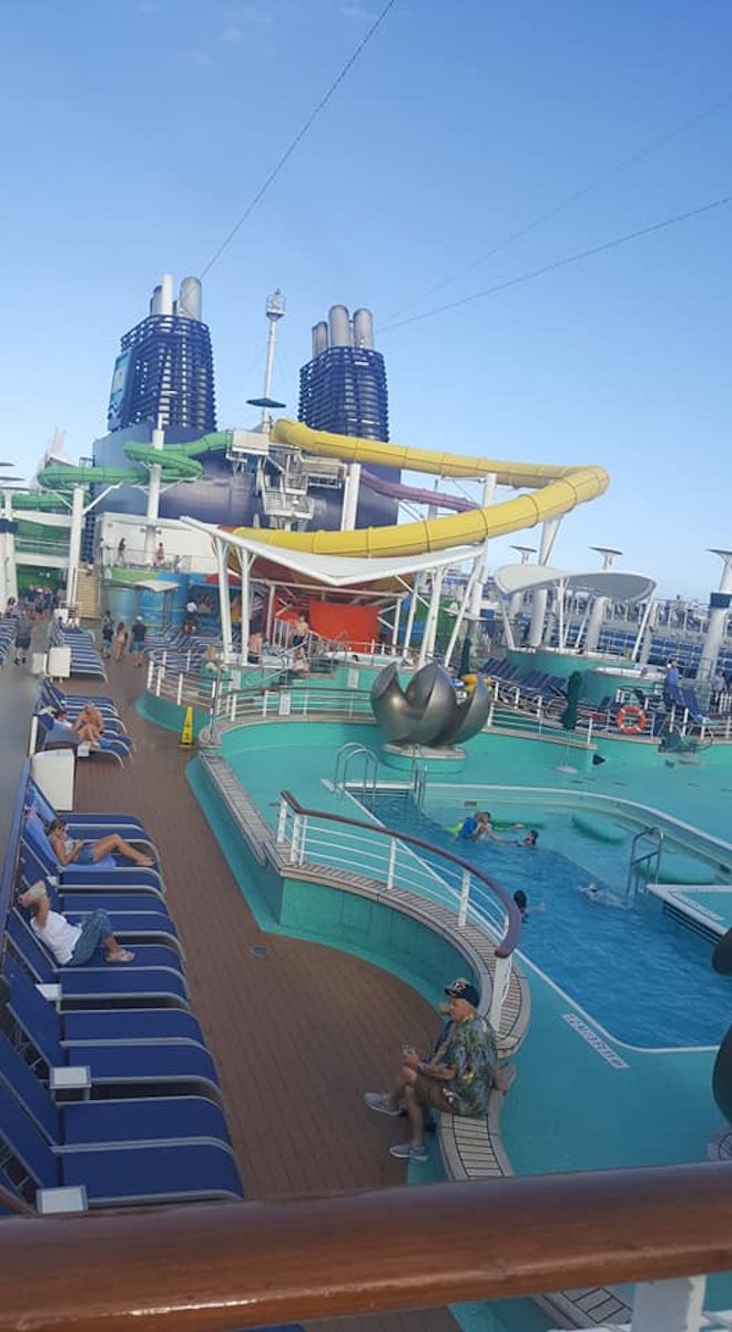 &#34;Water Park&#34; on pool deck (15): the slides were fun!