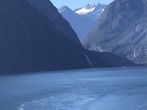 The famous southern New Zealand Fiordland 