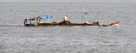 Mekong local fishing boat