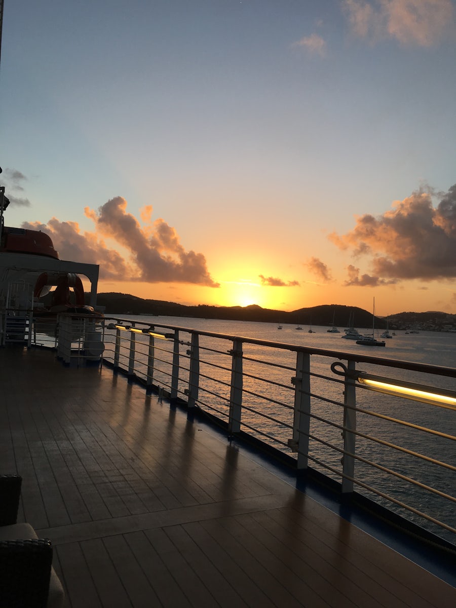 Sunrise from deck7