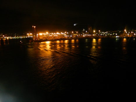 Entering Durban Harbour