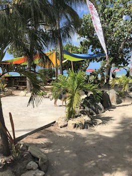 Beach Bar in Castries, St. Lucia