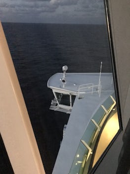 Captain's Bridge can be seen from Stateroom
