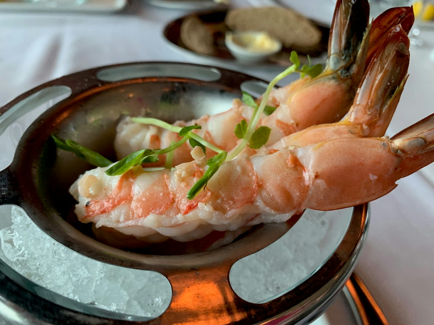 Chops shrimp cocktail