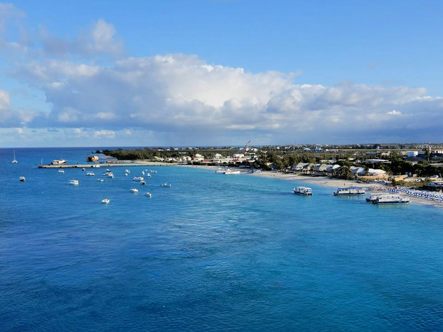 Grand Turk view from cabin