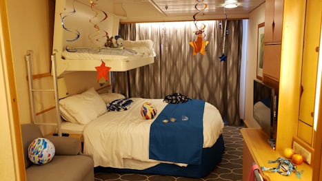 Our cabin, 7388, decorated for my son&#39;s birthday