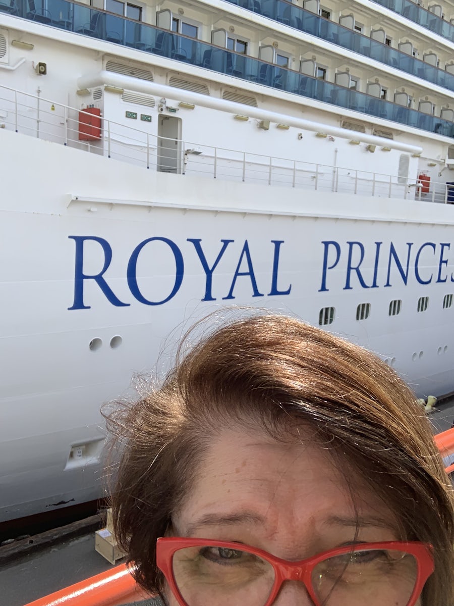 Embarkation for Royal Princess West Coast