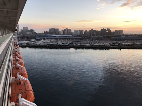 Arriving in Durban harbour