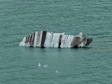 Iceberg floating in Chile 