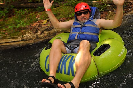 River tubing on the White River in Ocho Rios, Jamaica