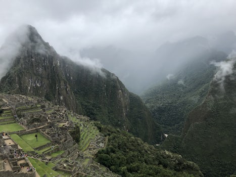The classic Macchu Pichu photo after the clouds parted and the fog lifted. 