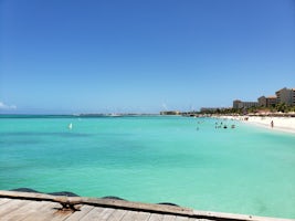 The beach at Aruba 