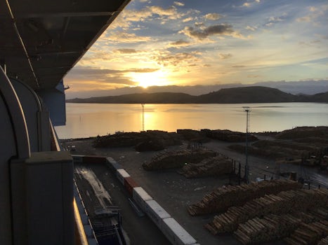 Sunrise over Port Chalmers