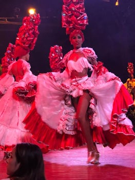 Dancers at the Tropicana in Havana 