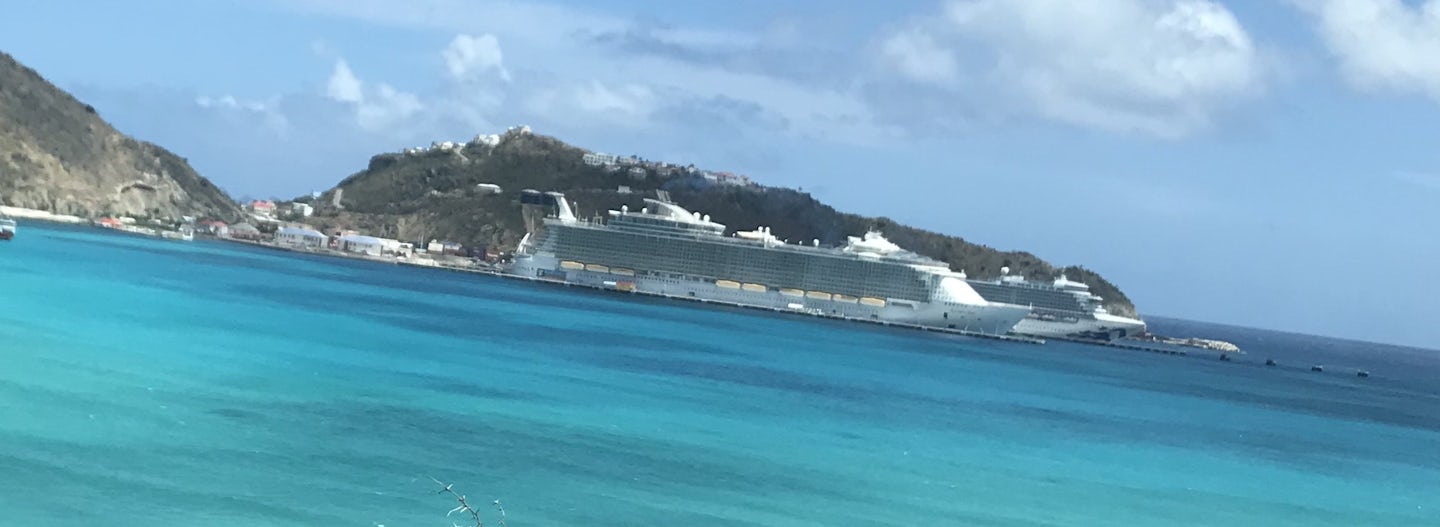 Docked at St. Maarten 