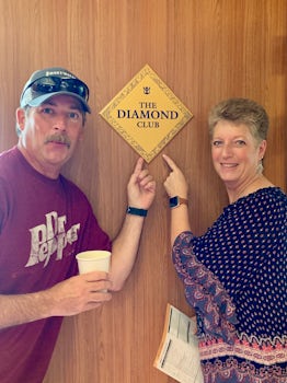 Our first cruise as Diamond members