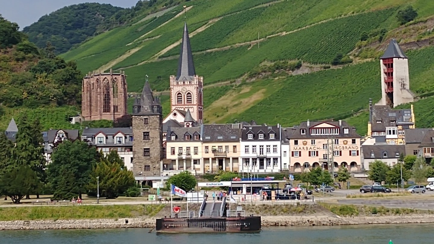 One of our beautiful afternoons on the Rhine. 