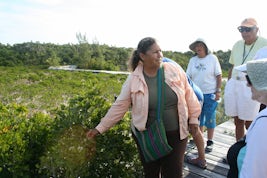Naturalist Luz Hunter.  Awesome woman.
