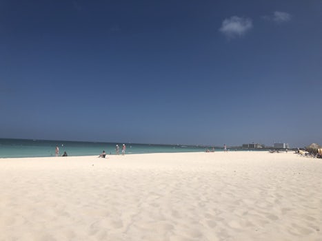 Aruba. Eagle beach. 