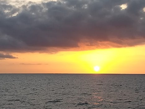 Hololulu Harbor sunset