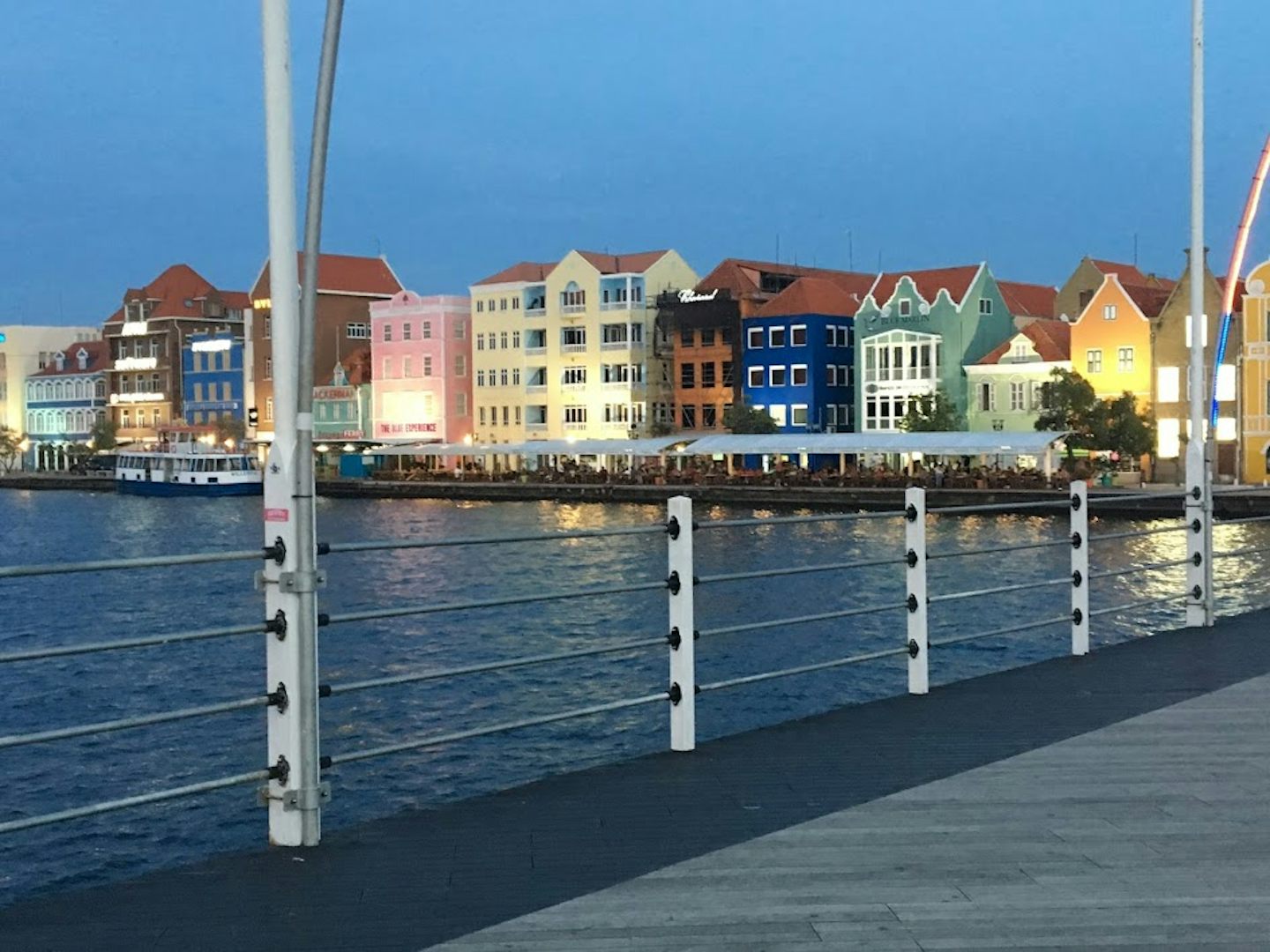 Curacao at night--what a sight! 