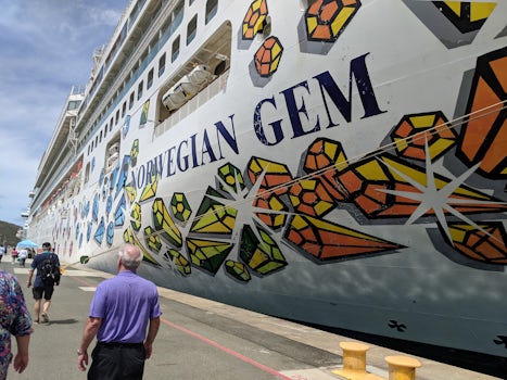 Picture of the Gem in port