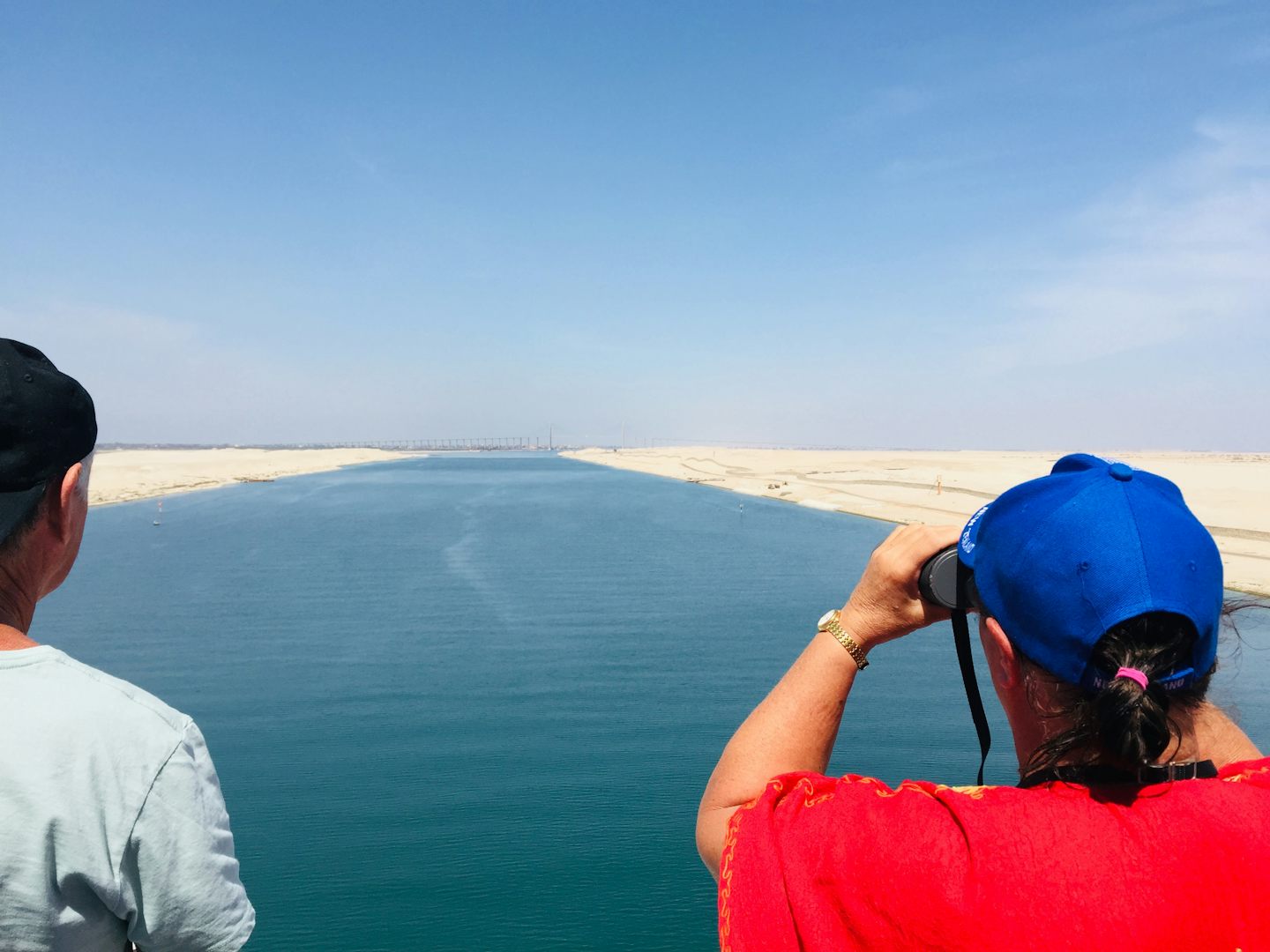 Going through the Suez Canal