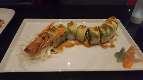 Dragon Roll at Galaxy Sushi