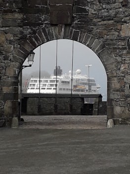 MS Midnatsol from Bergen. Bye, beloved boat